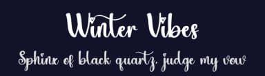 Winter Vibes by PiPi Creative STUDIO — Script Handwritten Font — thumbnail 2