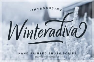 Winteradiva Font by hurufraktur — Script Handwritten Font — thumbnail 1
