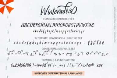 Winteradiva Font by hurufraktur — Script Handwritten Font — thumbnail 4