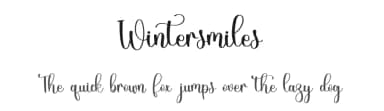 Wintersmiles by FreshtypeINK — Script Handwritten Font — thumbnail 1