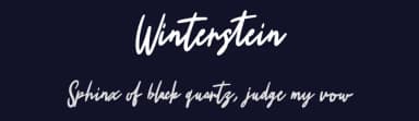 Winterstein by Maulana Creative — Script Handwritten Font — thumbnail 2