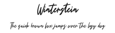 Winterstein by Maulana Creative — Script Handwritten Font — thumbnail 1