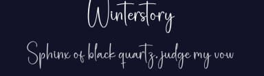 Winterstory by Scratchones — Script Handwritten Font — thumbnail 2