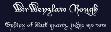 WirWenzlaw Rough by Pia Frauss — Script Handwritten Font — thumbnail 2