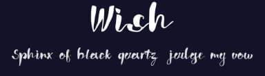 Wish by Rabia Coşkun — Script Handwritten Font — thumbnail 2
