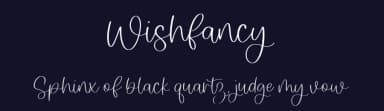 Wishfancy by Timur Type — Script Handwritten Font — thumbnail 2