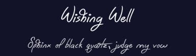 Wishing Well by JSH creates — Script Handwritten Font — thumbnail 2