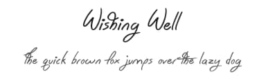 Wishing Well by JSH creates — Script Handwritten Font — thumbnail 1