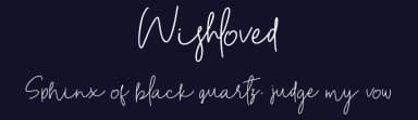 Wishloved by Glyphstyle — Script Handwritten Font — thumbnail 2