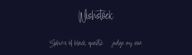 Wishstock by Maulana Creative — Script Handwritten Font — thumbnail 2