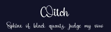 Witch by Scratchones — Script Handwritten Font — thumbnail 2