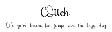 Witch by Scratchones — Script Handwritten Font — thumbnail 1