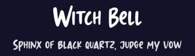 Witch Bell by Graphix Line Studio — Script Handwritten Font — thumbnail 2