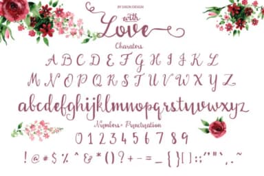 With Love Font by Studio_Art — Script Handwritten Font — thumbnail 5
