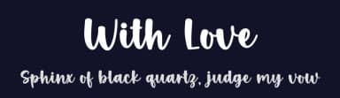 With Love by Graphix Line Studio — Script Handwritten Font — thumbnail 2