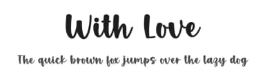 With Love by Graphix Line Studio — Script Handwritten Font — thumbnail 1