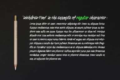 Withdrew Font by Arip Santoso — Script Handwritten Font — thumbnail 6