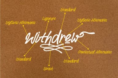 Withdrew Font by Arip Santoso — Script Handwritten Font — thumbnail 7