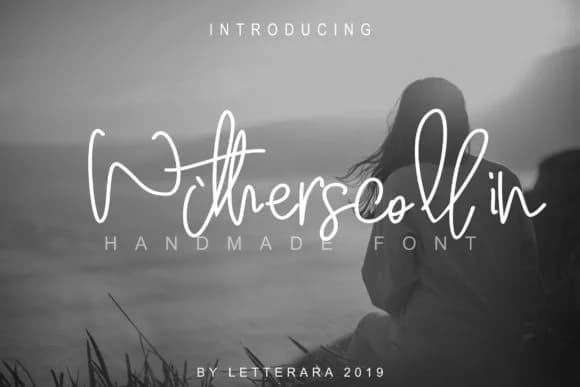 Witherscollin Family Font by thomasaradea — Script Handwritten Font — preview 1