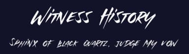 Witness History by Excellent Ritma Florendia — Script Handwritten Font — thumbnail 2