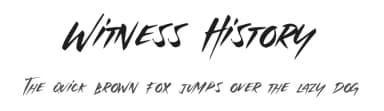 Witness History by Excellent Ritma Florendia — Script Handwritten Font — thumbnail 1