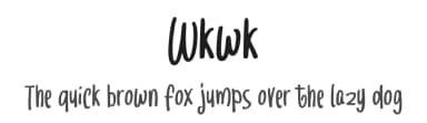 Wkwk by Locomotype — Script Handwritten Font — thumbnail 1