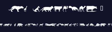 WM Animals 2 by WillyMac — Dingbats Font — thumbnail 2
