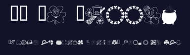 WM St Paddys by WillyMac — Dingbats Font — thumbnail 2