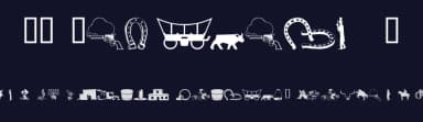 WM Western 1 by WillyMac — Dingbats Font — thumbnail 2