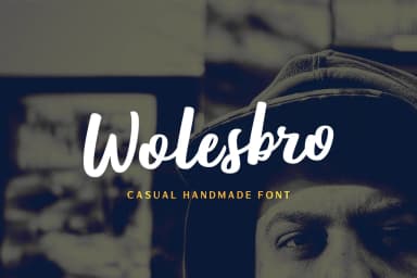 Wolesbro Font by locomotype — Script Handwritten Font — thumbnail 1