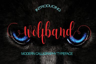 Wolfband Font by BungCu.id — Script Handwritten Font — thumbnail 1