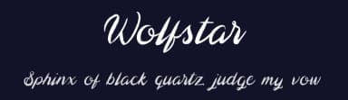 Wolfstar by UI Creative — Script Handwritten Font — thumbnail 2