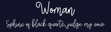 Woman by Fillo Graphic — Script Handwritten Font — thumbnail 2
