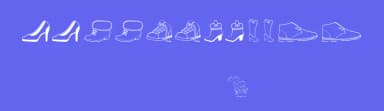 Women And Shoes by dcoxy - Greg Medina — Dingbats Font — thumbnail 3