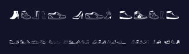 Women And Shoes by dcoxy - Greg Medina — Dingbats Font — thumbnail 2