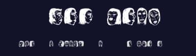 Women Heads by Vladimir Nikolic — Dingbats Font — thumbnail 2