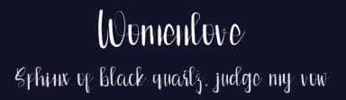 Womenlove by FreshtypeINK — Script Handwritten Font — thumbnail 2