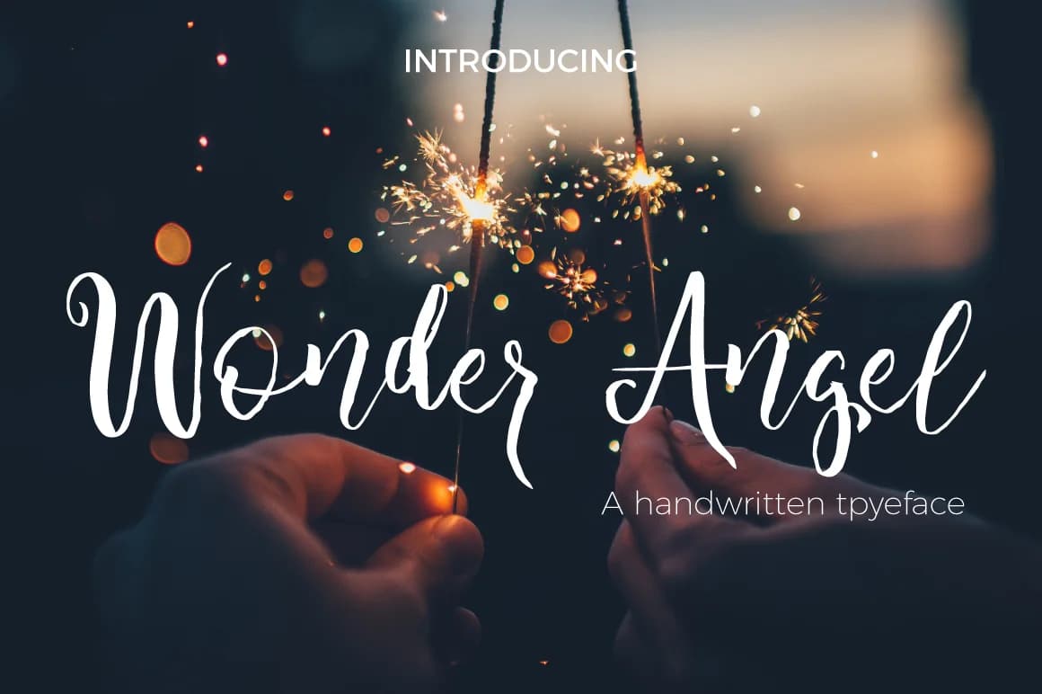 Wonder Angel Font by paramajandesign — Script Handwritten Font