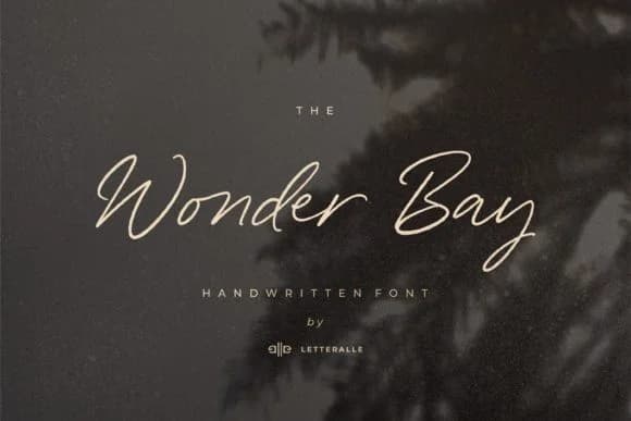 Wonder Bay Font by Balpirick — Script Handwritten Font