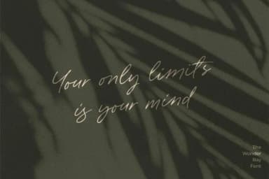 Wonder Bay Font by Balpirick — Script Handwritten Font — thumbnail 5