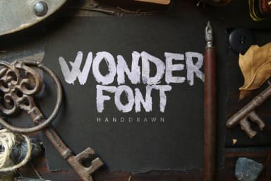 Wonder Font by SmartDesigns — Script Handwritten Font — thumbnail 1