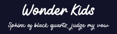 Wonder Kids by Nirmala Creative — Script Handwritten Font — thumbnail 2