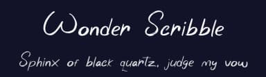 Wonder Scribble by Attype Studio — Script Handwritten Font — thumbnail 2