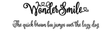 Wonder Smile by Måns Grebäck — Script Handwritten Font — thumbnail 1