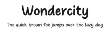 Wondercity by MJType — Script Handwritten Font — thumbnail 1