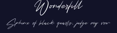 Wonderfill by Pustudio — Script Handwritten Font — thumbnail 2
