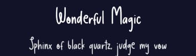 Wonderful Magic by DM Letter Studio - Dimas Prasetyo — Script Handwritten Font — thumbnail 2
