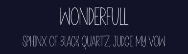 Wonderfull by Scratchones — Script Handwritten Font — thumbnail 2