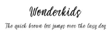 Wonderkids by Masinong Studio — Script Handwritten Font — thumbnail 1