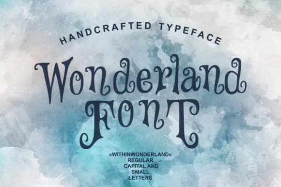 Wonderland Font by bywahtung — Script Handwritten Font